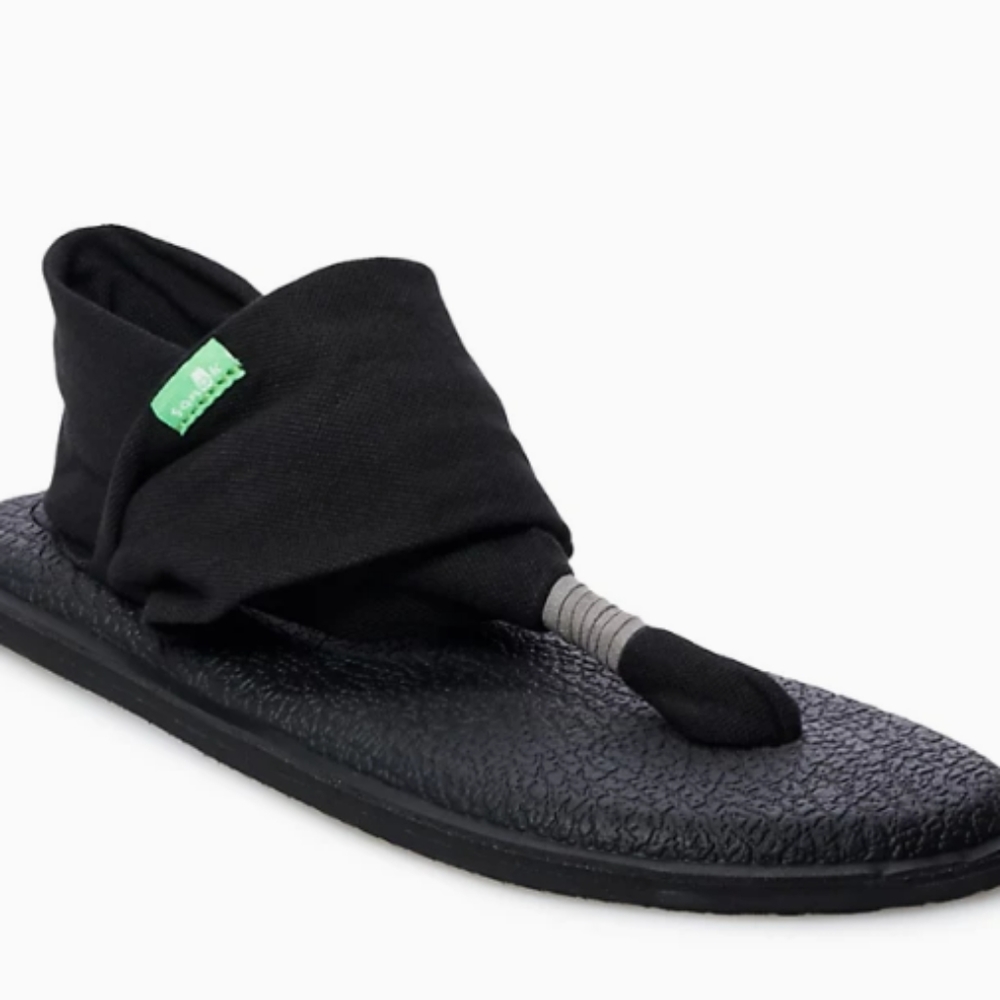 Sanuk Yoga Sling Women's Sandals - Black